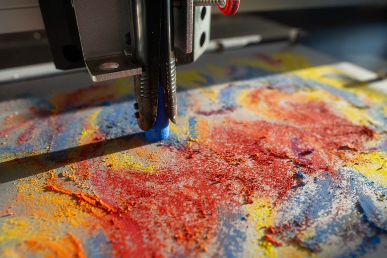 Artwork from project Oil Pastels Machine